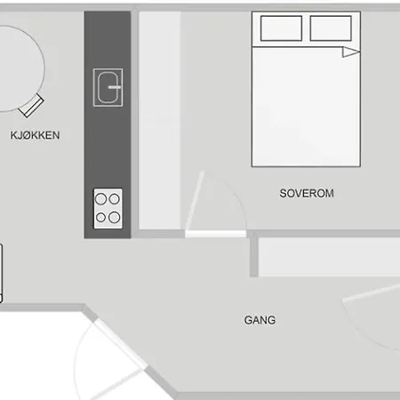 Ralekker 2-roms * Bergen